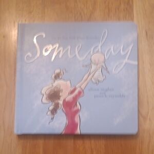 Children's Book with Blue Cover